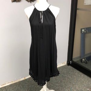 Michael Stars women’s black halter dress. SZ L